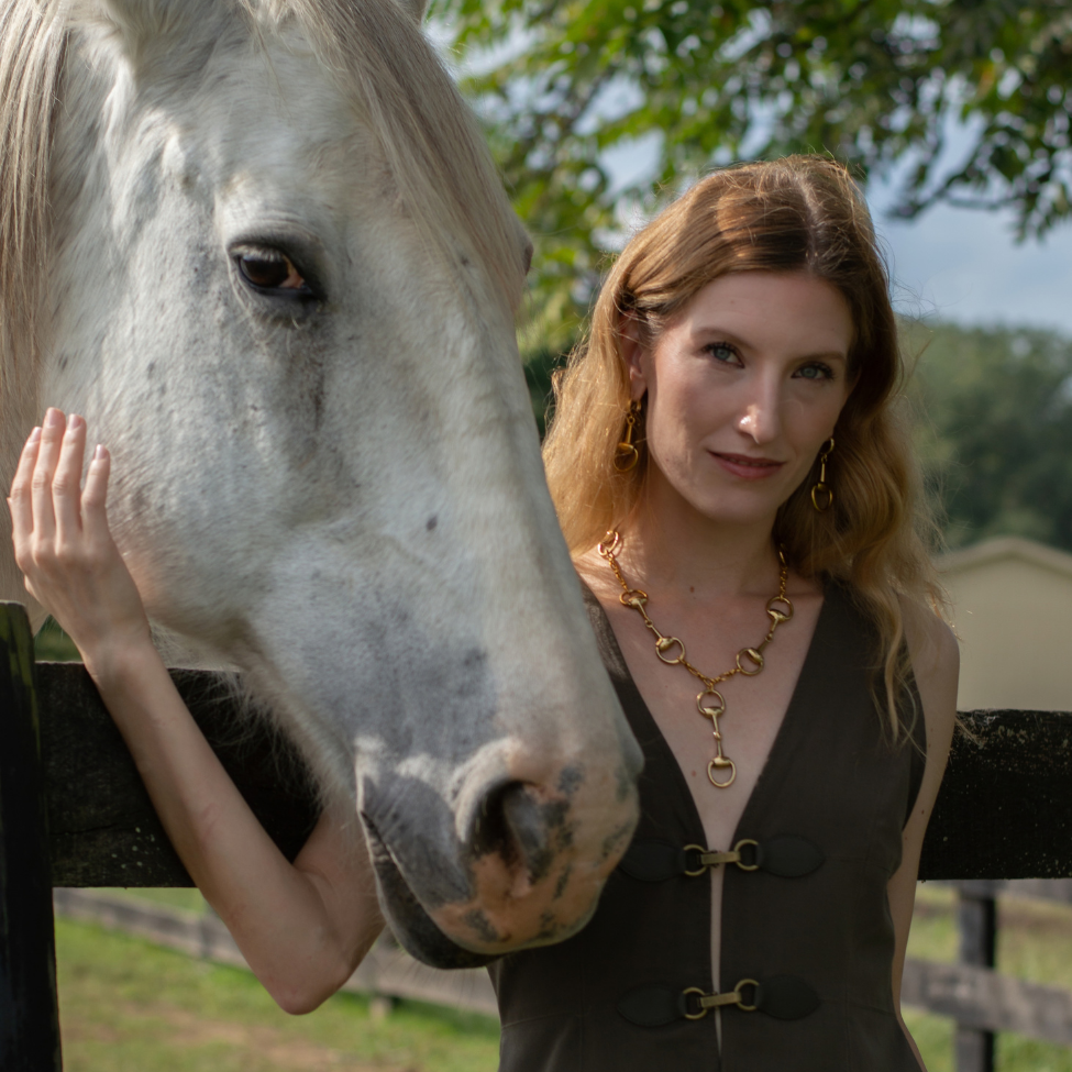 Horsebit Buckle Necklace