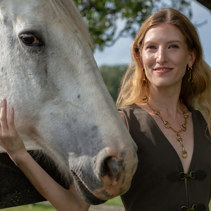 Horsebit Buckle Necklace