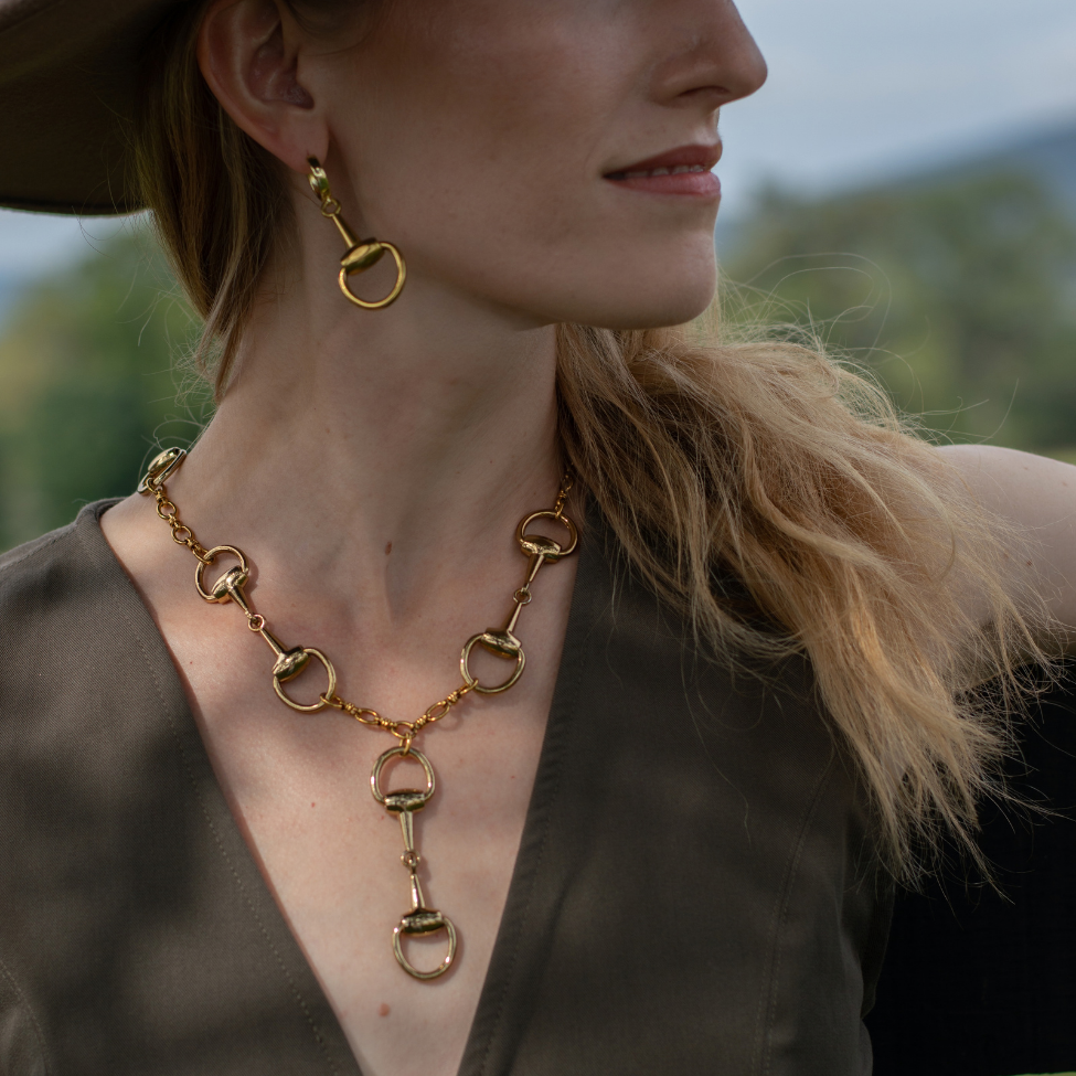 Horsebit Buckle Necklace