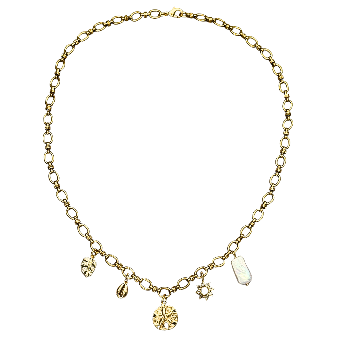 Beach Bum Charm Necklace