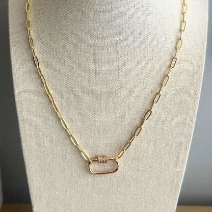 Carabiner Necklace