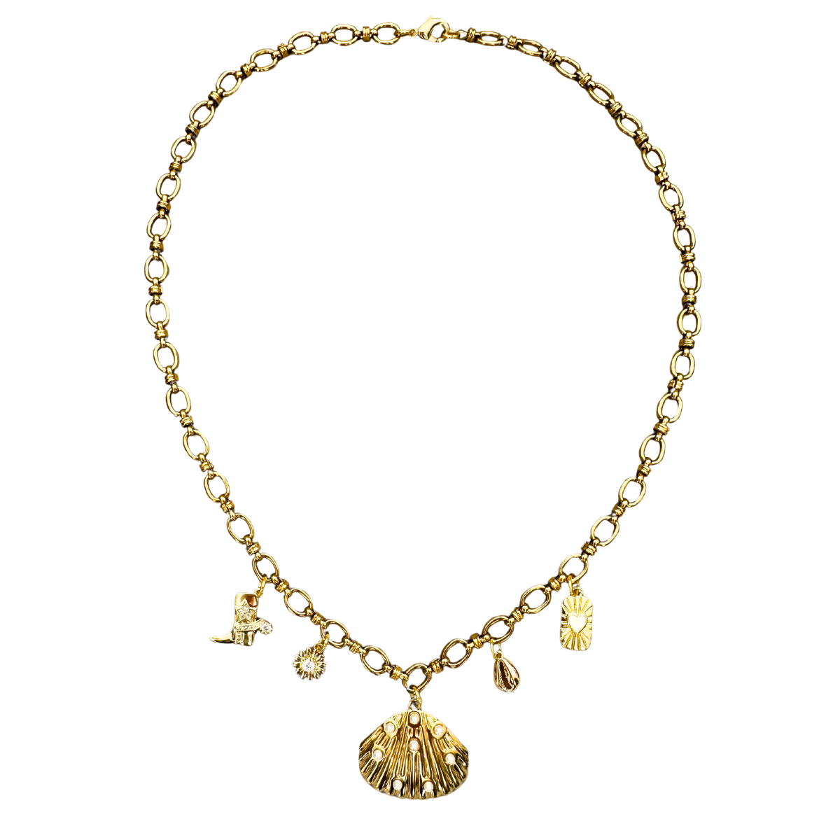 Coastal Cowgirl Charm Necklace