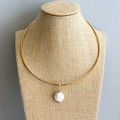 Gold Plated Collar Necklace