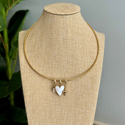 Gold Plated Collar Necklace