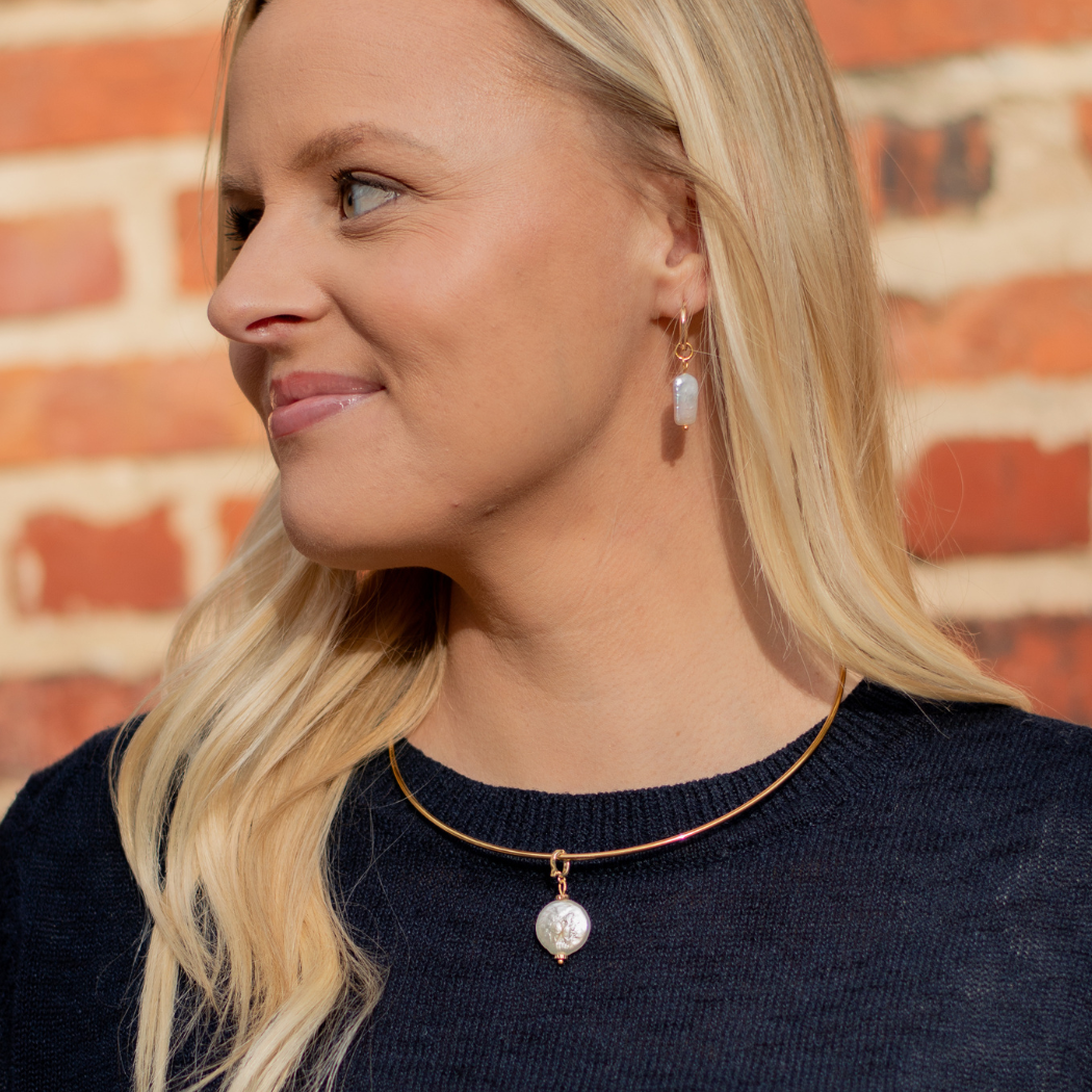 Gold Plated Collar Necklace