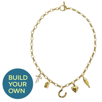 Gold Filled Custom Charm Bar