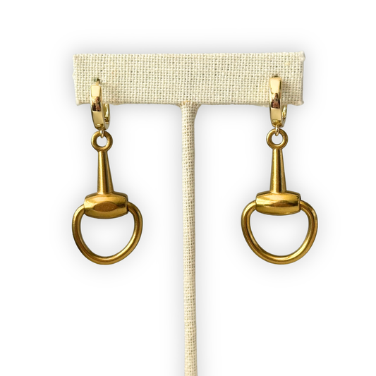 Horsebit Earrings