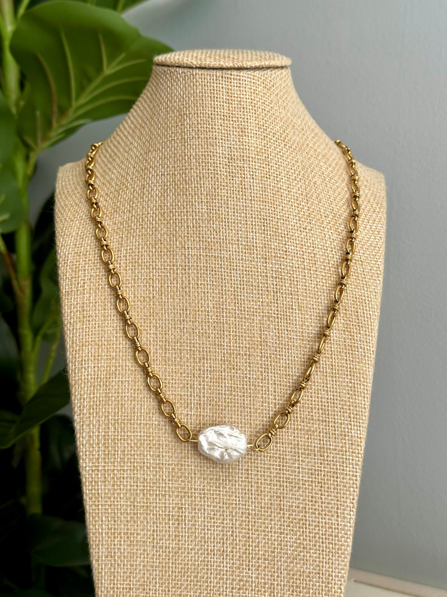 Freshwater Baroque Pearl Necklace