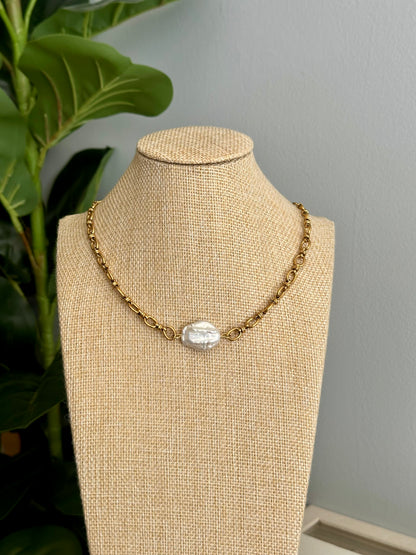 Freshwater Baroque Pearl Necklace