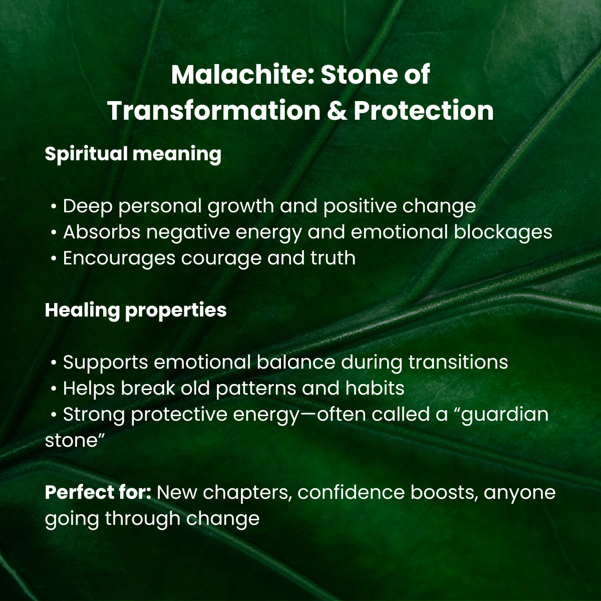 Rectangular Malachite with Green Cubic Zirconia Pendant Necklace