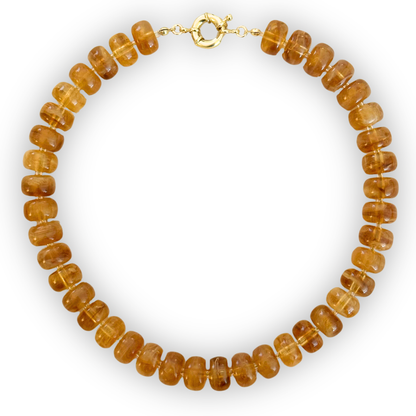 Pumpkin Spice Beaded Necklace