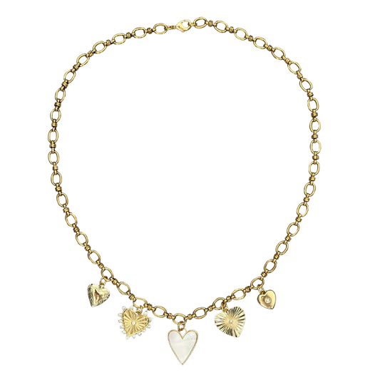 Queen of Hearts Charm Necklace