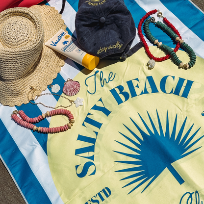 The Salty Beach Club Quick-Dry Towel